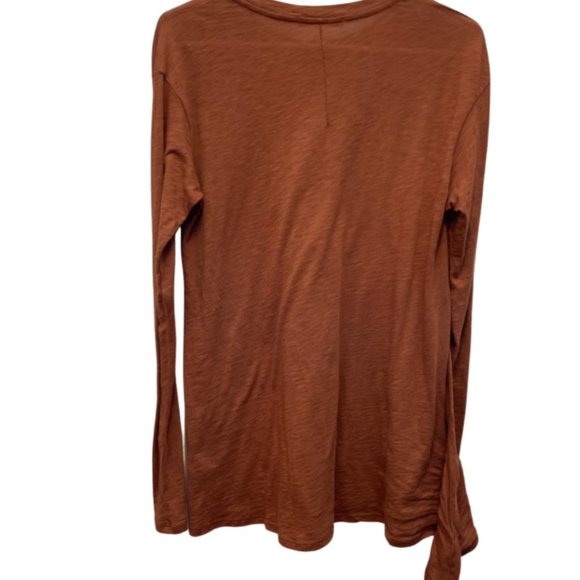 Stateside Long Sleeve Side Tie Top - Picture 4 of 5